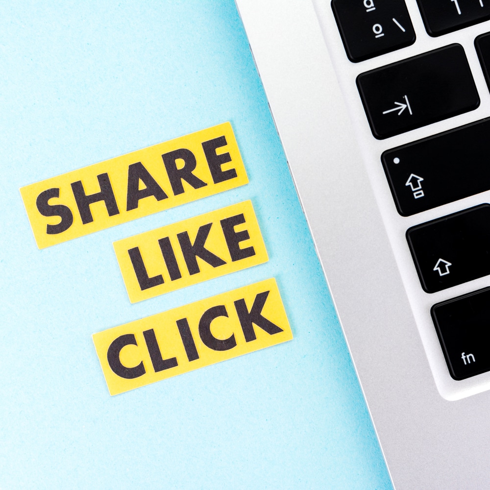 share like click native advertising - PPC - digital marketing - 90 Degree