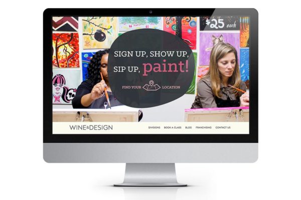 Wine and Design Website