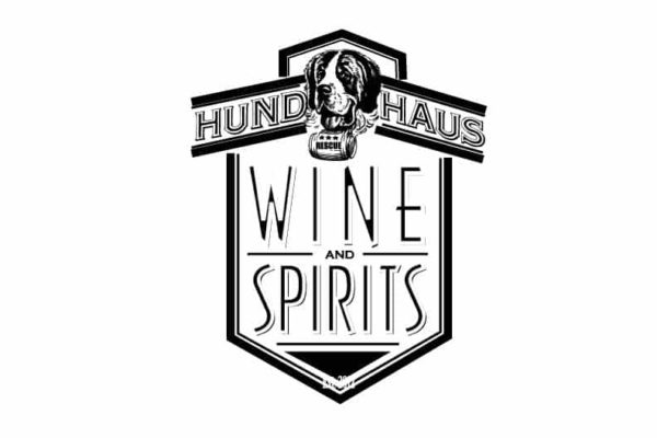 logo design - Hundhaus Wine and Spirits Logo - 90 Degree Design