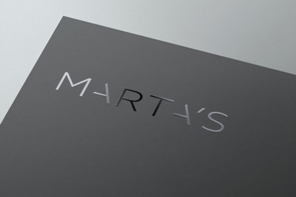 Martas Logo - logo design - Raleigh - 90 Degree Design