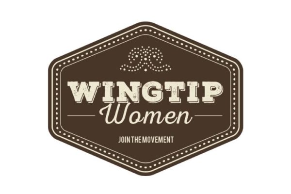 wingtip women logo - logo design - 90 Degree