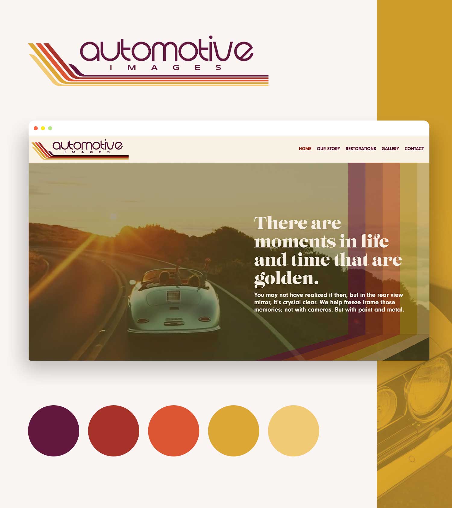 Automotive Images Website and Logo Design