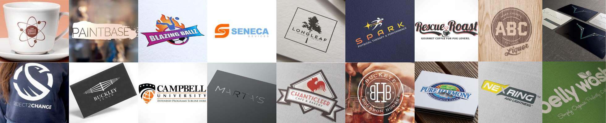 Logo Design Examples by 90 Degree